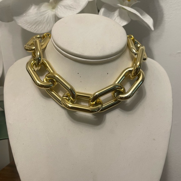 Statement, chunky necklace, family statement, multiplayer designer necklace - Picture 5 of 8